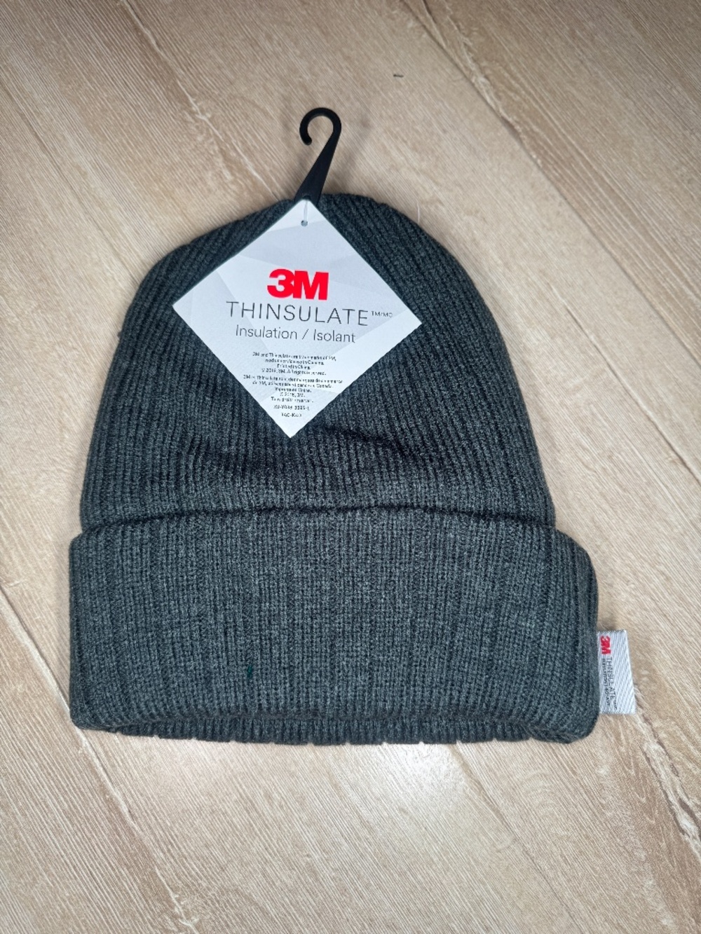 3m Thinsulate Thermal Knit Beanie Hat Adult Unisex Ribbed Cuff Winter
